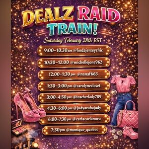 DEALZ RAID TRAIN